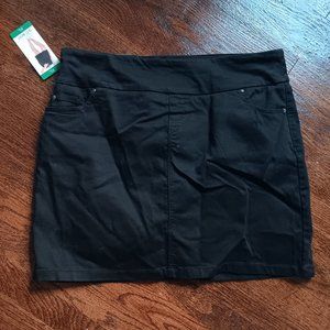 S.C & Co Black Mini Skirt Size W XL